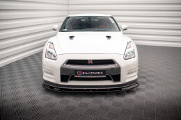 Cup Spoilerlippe Front Ansatz für Nissan GTR R35 FL...