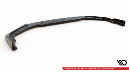 Cup Spoilerlippe Front Ansatz + Flaps passend für Nissan GTR R35 Facelift