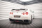 Mittlerer Cup Diffusor Heck Ansatz DTM Look passend für Nissan GTR R35 Facelift schwarz Hochglanz