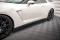 Seitenschweller Ansatz Cup Leisten passend für Nissan GTR R35 Facelift schwarz Hochglanz