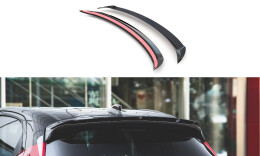 Heck Spoiler Aufsatz Abrisskante V.1 passend für Toyota Yaris Mk4 schwarz Hochglanz