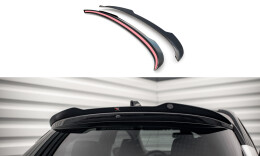 Heck Spoiler Aufsatz Abrisskante V.2 passend für Toyota Yaris Mk4 schwarz Hochglanz