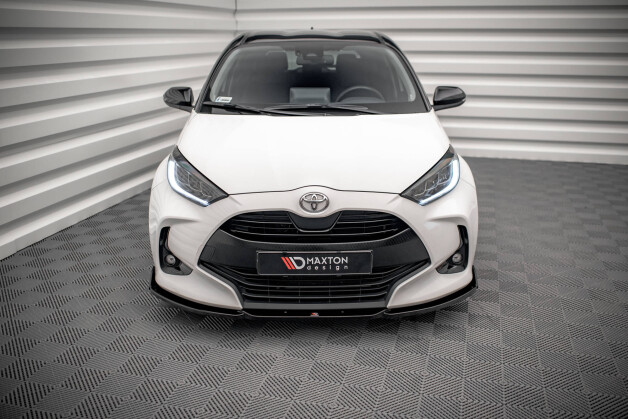 Cup Spoilerlippe Front Ansatz V.1 + Flaps passend für Toyota Yaris Mk4