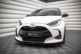 Cup Spoilerlippe Front Ansatz V.1 + Flaps passend für Toyota Yaris Mk4