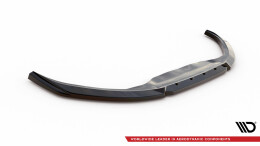 Cup Spoilerlippe Front Ansatz V.2 für Toyota Yaris Mk4 schwarz Hochglanz