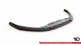 Cup Spoilerlippe Front Ansatz V.2 passend für Toyota Yaris Mk4 schwarz Hochglanz