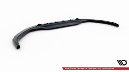 Cup Spoilerlippe Front Ansatz V.2 passend für Toyota Yaris Mk4 schwarz Hochglanz