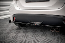 Mittlerer Cup Diffusor Heck Ansatz V.1 + Flaps für Toyota Yaris Mk4