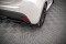 Mittlerer Cup Diffusor Heck Ansatz passend für V.1 + Flaps Toyota Yaris Mk4