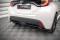 Mittlerer Cup Diffusor Heck Ansatz DTM Look V.2 für Toyota Yaris Mk4 schwarz Hochglanz