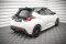 Mittlerer Cup Diffusor Heck Ansatz V.2 passend für Toyota Yaris Mk4 schwarz Hochglanz