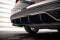Mittlerer Cup Diffusor Heck Ansatz DTM Look passend für Audi A3 S-Line Limousine 8Y schwarz Hochglanz