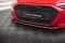 Cup Spoilerlippe Front Ansatz V.1 passend für Audi A3 8Y schwarz Hochglanz