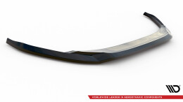 Cup Spoilerlippe Front Ansatz V.2 passend für Audi A3 8Y schwarz Hochglanz
