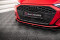 Cup Spoilerlippe Front Ansatz V.2 für Audi A3 8Y schwarz Hochglanz