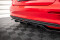 Mittlerer Cup Diffusor Heck Ansatz DTM Look passend für Audi A3 Sportback 8Y schwarz Hochglanz