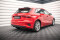 Mittlerer Cup Diffusor Heck Ansatz DTM Look passend für Audi A3 Sportback 8Y schwarz Hochglanz