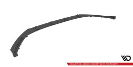 Street Pro Cup Spoilerlippe Front Ansatz passend für Audi A3 8Y SCHWARZ+ HOCHGLANZ FLAPS