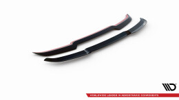 Heck Spoiler Aufsatz Abrisskante V.2 passend für BMW 1er M135i / 128ti / M-Paket F40 schwarz Hochglanz