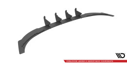 Street Pro Heckschürze Heck Ansatz Diffusor passend für Audi A3 Sportback 8Y rot