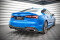 Mittlerer Cup Diffusor Heck Ansatz DTM Look passend für Audi A5 S-Line F5 Facelift schwarz Hochglanz
