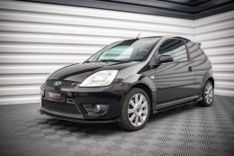Front Stoßstange Flaps für Ford Fiesta ST Mk6 FLAPS HOCHGLANZ