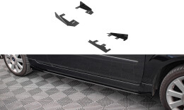 Seitenschweller Flaps passend für Ford Fiesta ST Mk6 schwarz Hochglanz