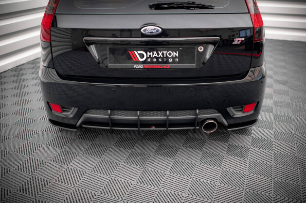 Maxtondesign Diffusor für Ford Fiesta MK6 ST schwarz hochglanz - online  kaufen bei CFD