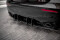 Street Pro Heckschürze Heck Ansatz Diffusor für Mercedes A35 AMG Hatchback W177 SCHWARZ
