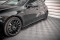 Street Pro Seitenschweller Ansatz Cup Leisten passend für Mercedes A35 AMG / AMG-Line W177 SCHWARZ