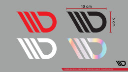 Maxton Sticker White 02 Signet Ohne Aufschrift 10x5 cm...