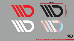 Maxton Sticker Black 01 Signet Ohne Aufschrift 15x7,5 cm...
