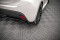 Mittlerer Cup Diffusor Heck Ansatz V.1 +Flaps für  Toyota Yaris Mk4