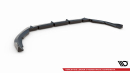 Cup Spoilerlippe Front Ansatz passend für Citroen Berlingo Mk3 schwarz Hochglanz