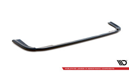 Mittlerer Cup Diffusor Heck Ansatz passend für Citroen Berlingo Mk3 schwarz Hochglanz