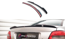 Heck Spoiler Aufsatz Abrisskante passend für Volvo C70 Mk1 schwarz Hochglanz