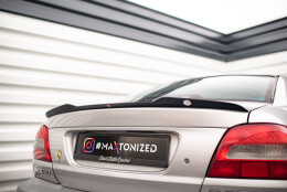 Heck Spoiler Aufsatz Abrisskante passend für Volvo C70 Mk1 schwarz Hochglanz