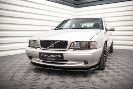 Cup Spoilerlippe Front Ansatz V.1 passend für Volvo C70 Mk1 schwarz Hochglanz