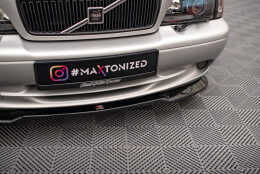 Cup Spoilerlippe Front Ansatz V.2 passend für Volvo C70 Mk1 schwarz Hochglanz