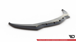 Cup Spoilerlippe Front Ansatz V.1 passend für Alfa Romeo Giulia Sport schwarz Hochglanz