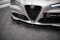 Cup Spoilerlippe Front Ansatz V.1 für Alfa Romeo Giulia Sport schwarz Hochglanz