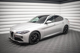 Seitenschweller Ansatz Cup Leisten passend für Alfa Romeo Giulia Sport schwarz Hochglanz