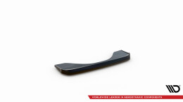 Mittlerer Cup Diffusor Heck Ansatz passend für BMW X6 M F86 schwarz Hochglanz