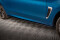 Seitenschweller Ansatz Cup Leisten für BMW X6 M F86 schwarz Hochglanz
