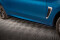 Seitenschweller Ansatz Cup Leisten passend für BMW X6 M F86 schwarz Hochglanz