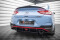 Street Pro Heckschürze Heck Ansatz Diffusor passend für Hyundai I30 N Fastback FL Mk3 schwarz-rot