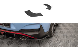 Street Pro Heck Ansatz Flaps Diffusor für Hyundai I30 N Fastback Mk3 ROT