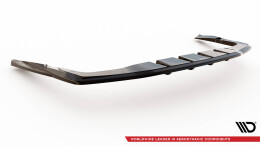 Mittlerer Cup Diffusor Heck Ansatz DTM Look für Mercedes-AMG GT 63S 4-Door Coupe Aero schwarz Hochglanz