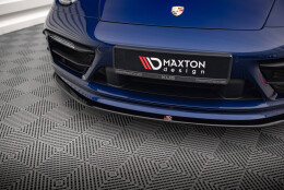 Cup Spoilerlippe Front Ansatz V.1 passend für Porsche 911 Carrera Aero / Carrera GTS 992 schwarz Hochglanz