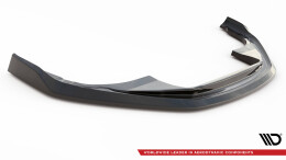 Cup Spoilerlippe Front Ansatz V.2 passend für Porsche 911 Carrera Aero / Carrera GTS 992 schwarz Hochglanz
